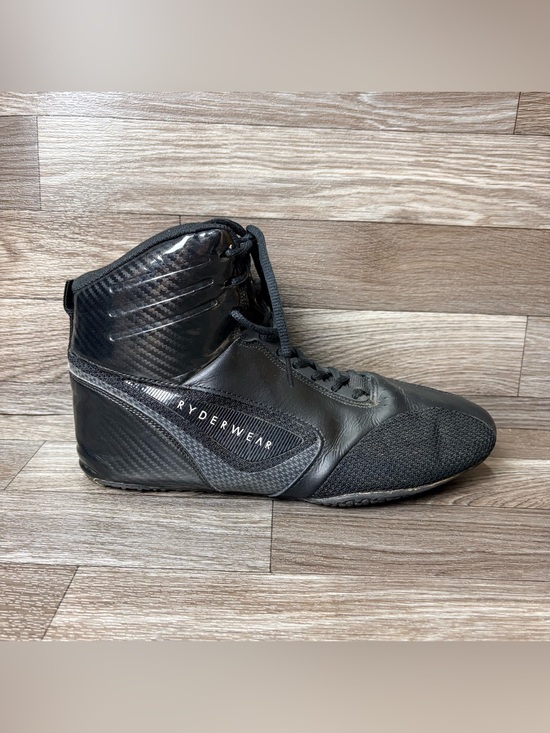 Ryderwear D-Mak Carbon Fibre Black Weight Lifting Shoes High Top Men’s Sz 9 main image 5